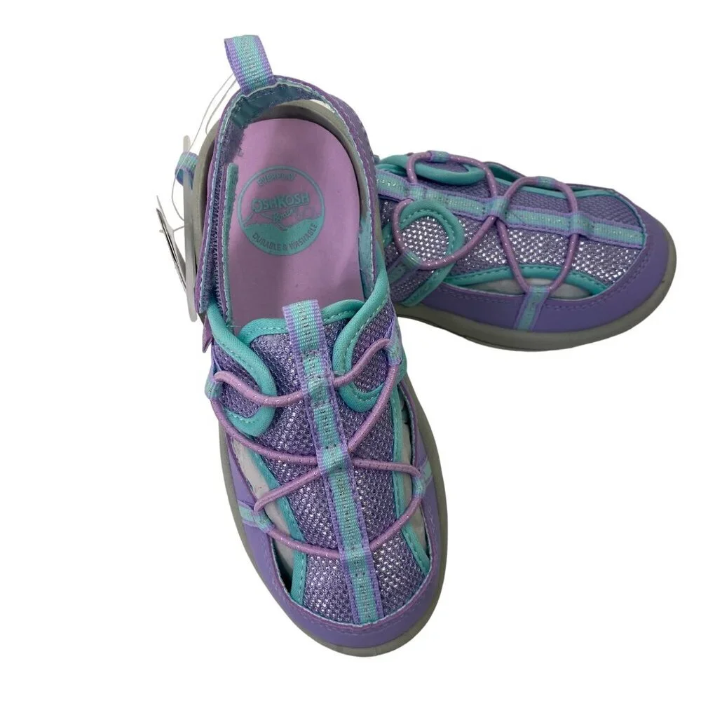 OSHKOSH GIRLS WASHABLE SANDALS‎ TODDLER SIZE 11 NEW WITH TAG